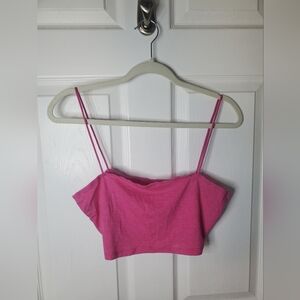 Ultra Cropped, Pink Crop Top